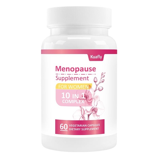 [BRSRYYAOCF6GGHTP] Menopause Supplement for Women - 10-in-1 Complex with Ashwagandha, Dong Quai, Black Cohosh for Hormonal Balance - Supports Restful Sleep, Balanced Mood & Energy Vitality - 60 Capsules