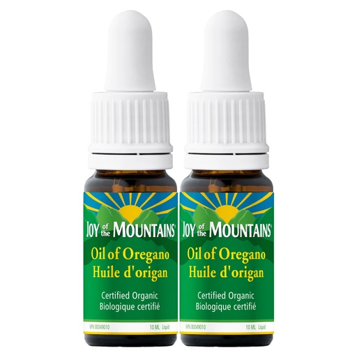 [BRSRACYHCJ5AOHTK] Oil of Oregano Liquid | Wild Mediterranean, Certified Organic Oregano | Blended in Organic Cold Pressed Extra Virgin Olive Oil | 0.33oz / 10mL (Pack of 2)