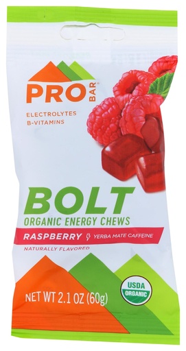 [BRSWKHYMAYIWIH3C] ProBar, Raspberry Energy Chews Organic, 2.1 Ounce | sports-nutrition-endurance-and-energy-chews