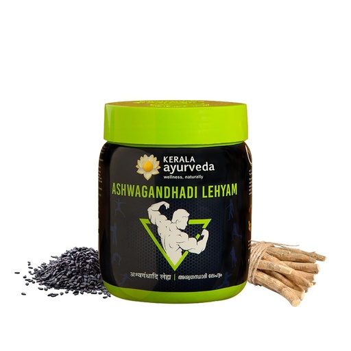 [BRSRGYYFDECAMDQ6] Keral Ayurvedic Ashwagandhadi Lehyam, Traditional Strength and Immunity Supplement, 500g