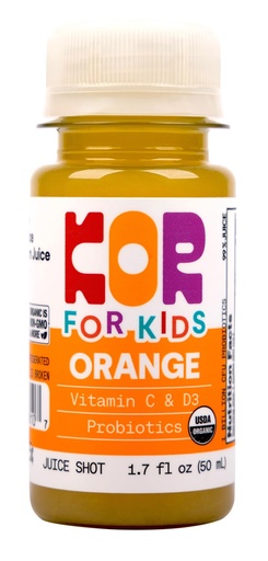 [BRSRMZYCOQAQADTX] KOR Shots, Shot Orange Kids Single, 1.7 Ounce