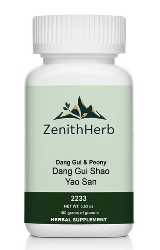 [BRSRGA33DN5WM3Q3] ZenithHerb-Dang GUI Shao Yao San/Dang GUI & Peony, Herbal Granule, 100 Grams/Bottle