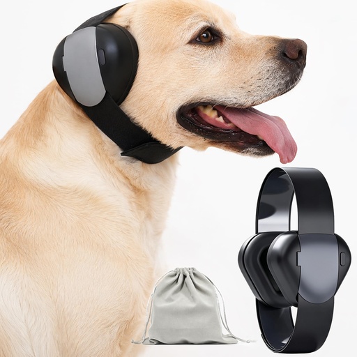 [BRSRYYYEABYAYCI3] Upgraded Dog Ear Muffs Noise Protection, 35dB NRR Dog Headphones with Adjustable Straps