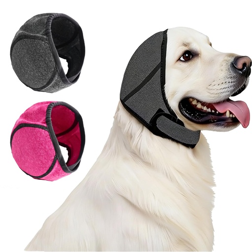 [BRSRGFAKDN5GYDQ7] 2PCS Dog Ear Muffs Noise Protection No Flap Ear Wrap for Dog Anxiety for Bathing Grooming Swimming Cold Weather