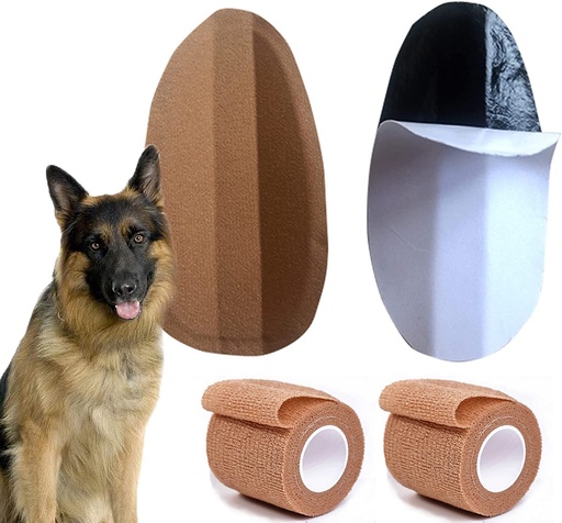 [BRSRMZYPBEGRQYLA] Dog Ear Stand Sticker Up Support Tool, Dog Ear Fixed Correction Vertical Holder for Doberman,new. (1.97 * 3.94)