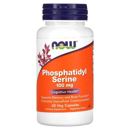 [BRSWIYTQCN5BCAL4] NOW Foods Phosphatidyl Serine - 100 mg - 60 Veg Capsules