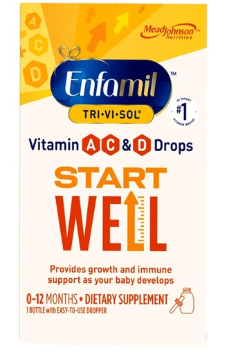 [BRSWIZQDAAFRUELU] TRI VI SOL Drops 50ML Mead Johnson NUTR GRP