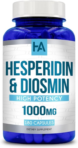[BRSROFIRDEHR4CLO] Hesperidin Plus 1000mg Per Serving (180 Vegetarian Capsules)
