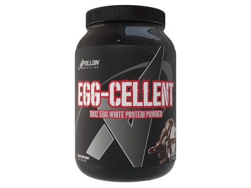 [BRSRGGIBBUGR6334] Apollon Nutrition Egg-Cellent | 24g Egg White Protein Powder, Recovery, Muscle Growth, for Men & Women, Dairy Free, Gluten Free, Lactose Free, Keto-Friendly (Chocolate Marshmallow)