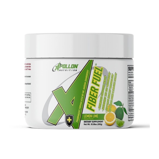 [BRSREEA2BZ5BSF3V] Apollon Nutrition Fiber Fuel – Premium Soluble and Insoluble Fiber Supplement for Gut Health, Digestion, and Regularity – 30 Servings – Unflavored Prebiotic Fiber Powder (30 Serving, Lemon Lime)