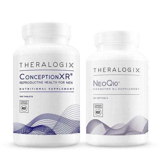 [BRSRAFTRBEPW2EQY] Theralogix ConceptionXR Reproductive Health Formula + NeoQ10 Bundle, 270 Count (Pack of 2)