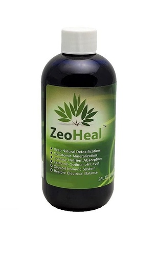 [BRSRMBAQPIJQIH3D] ZeoHeal - Humic and Fulvic Acid Mineral Supplement 8 Fluid Ounce (3-Pack)