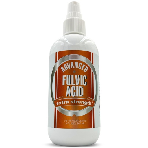 [BRSRA2QKCJ6GGCTU] Advanced Fulvic Acid and Humic Acid Trace Mineral Liquid Spray Supplement. 70+ Ionic Organic Vital Minerals & Electrolytes, Similar Benefits of Shilajit & Drops (8 oz, 240 Servings)