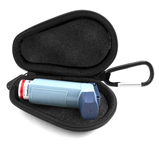 [BRSWGZD5B4PWYCDF] CASEMATIX Asthma Inhaler Medicine Travel Case to Protect Portable Inhalers from Dust and Dirt, Does Not Include Inhaler
