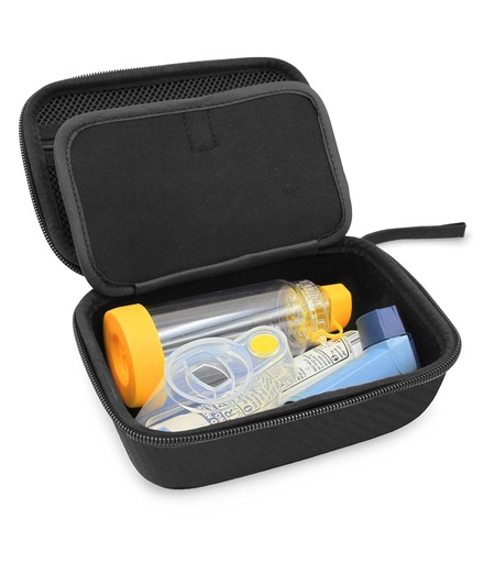 [BRSWYZDRDJ7RUF3Z] CASEMATIX Travel Case Compatible with Asthma Inhaler, Spacer and More - Includes Case Only