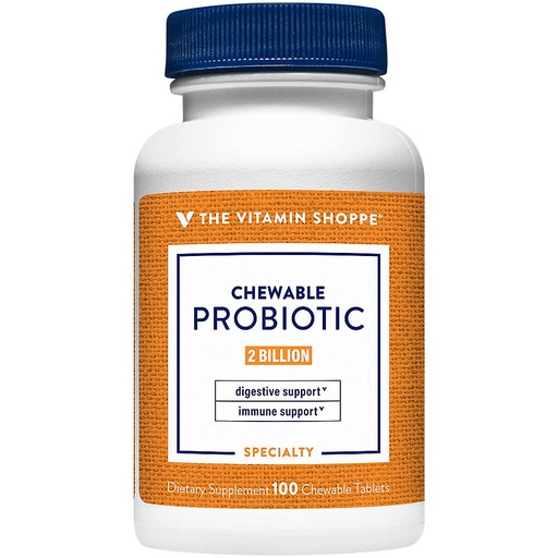 [BRSRMCTYAR7GEFIZ] The Vitamin Shoppe Probiotics - Digestive Health, Gut Flora Balance & Immune System Support