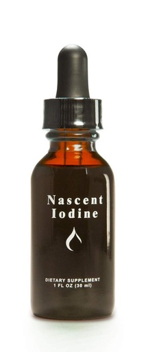 [BRSWKEAFO57BSHL4] Nascent Iodine 2% Strength - 1oz PURE by Ancient Minerals
