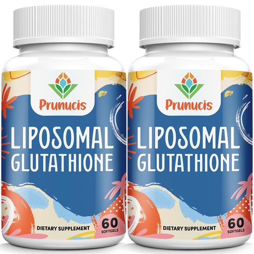 [BRSRMCQRA4FBSYDP] 2400MG Liposomal Glutathione, with Vitamin C, Milk Thistle & Alpha-Lipoic Acid, Master Antioxidants, Pure Reduced L-Glutathione - Immune System, Cell Repair, Energy, High Absorption, 120 Softgels