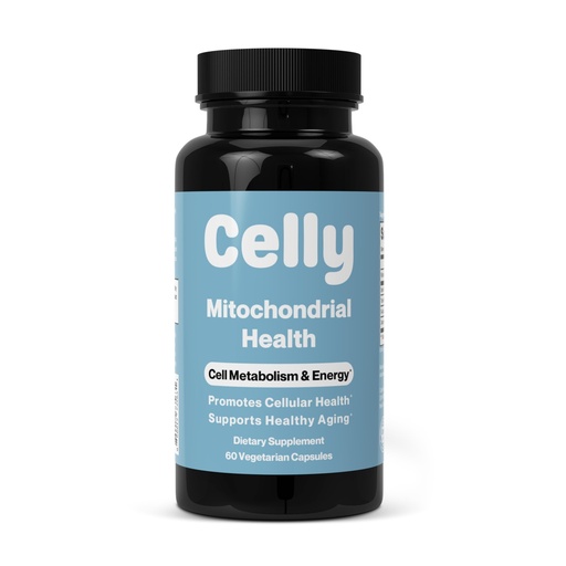 [BRSRAHA3BYIGCH36] Celly Mitochondrial Health | Longevity Supplement for Cellular Nutrition and Healthy Aging | Promotes Mitochondria ATP Energy with CoQ10, Resveratrol & Green Coffee | Made in USA & 3rd Party Tested