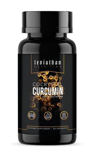 [BRSRGAAROEMB6GQ7] Leviathan Co Crystal Curcumin | Curcumin L-Carnitine CoCrystal 60% Curcuminoids 1200mg