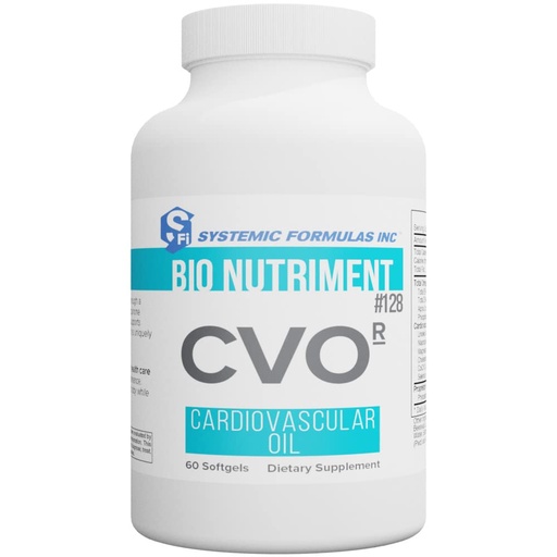 [BRSW2BA3AV6QAD3K] Systemic Formulas 128 CVO-R Cardiovascular Oil, 60 Softgels. Coenzyme Q10 + Krill Oil + Triglyceride Fish Oil + phytosterols. Excellent Source of EPA and DHA.