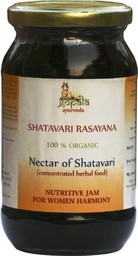 [BRSWKGAODEAWKHDA] Organic Shatavari Asparagus racemosus Rasayana/Jam (USDA Certified) 250g Nutritive Jam for Women Harmony by Gopala Ayurveda