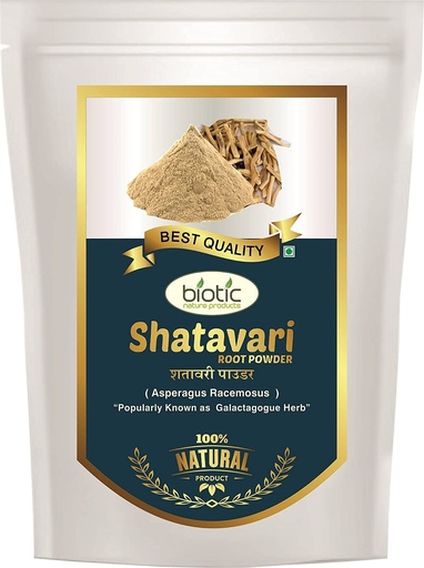 [BRSW2GL4BBYGCDIZ] Astha Biotic Natural Shatavari Powder (Asparagus Racemosus) Satavar/Satavari Powder - 400 gm