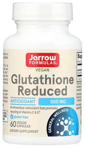 [BRSWIF3RCIFBQHLK] Jarrow Formulas Reduced Glutathione, 60 CT