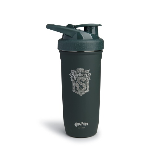 [BRSW2GIEA55AAYLJ] Smart Shake Reforce Stainless Steel Harry Potter Slytherin Shaker Bottle (900 ML /30oz) | Light Weight Resistance Sports Shaker Bottle with a Soft Lid | Leakproof, BPA Free & DEHP Free
