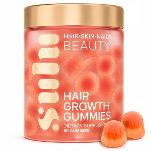 [BRSRGBQYA4ARGDLJ] SULU Hair Growth Gummies - Biotin Supplements for Women Skin Nails Vitamins