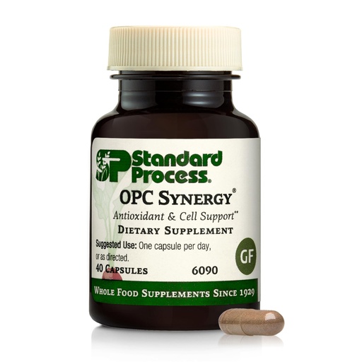 [BRSWIGIMAV4BWDL2] Standard Process OPC Synergy - Supports Antioxidant Activity - Aids Cellular Function & Brain Health - Aids a Healthy Heart - Supplement for Eye Health - 150 Tablets