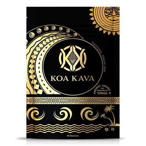 [BRSW2FIODIDRQF34] Tongan Kava Kava Root Powder – Noble Pouni ONO Kava Tea Drink for Relaxation and Good Vibes, Source Directly from Vava'u by Koa Kava, 8 Oz.