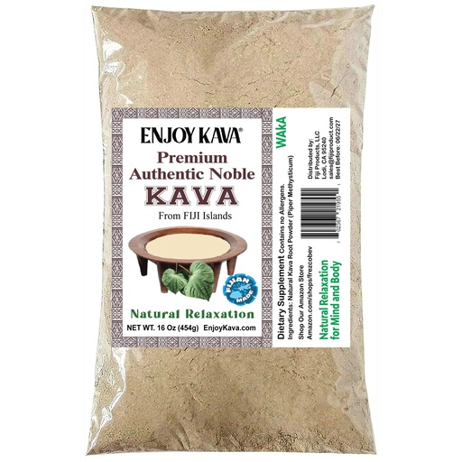 [BRSRACD4A55Q2CTU] 1 LB/16 Oz Bag - Premium Noble KAVA, Drink Powder Good for Relaxing from Fiji