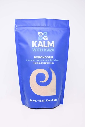 [BRSRMYIOCENGAHLX] KALM with Kava Borongoru Traditional Grind (16 oz.)