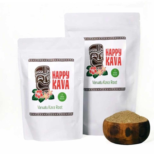[BRSREGAYBVYQY2T5] Vanuatu Borogu Kava Root Powder – Noble Variety | 2-4-3 Chemotype | 8–10% Kavalactone | 4 oz