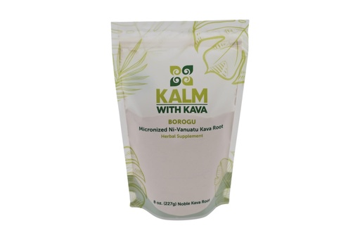 [BRSRYY33CQPGEG3O] KALM with Kava Borogu Micronized Kava (8 oz)