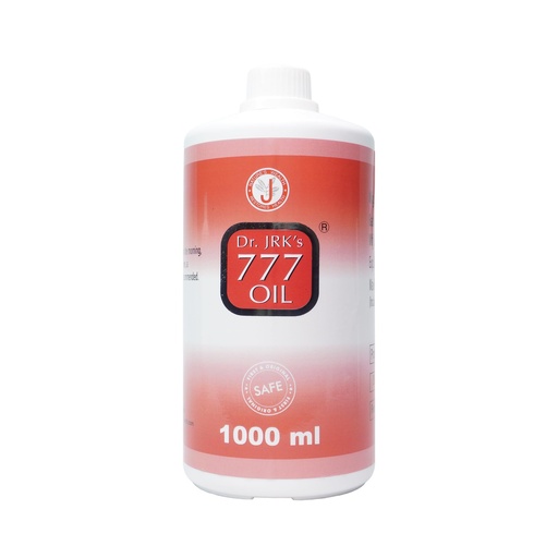 [BRSRMAYQOQNQKADZ] Dr. JRK's 777 Oil 1000 ml all type of psoriasis