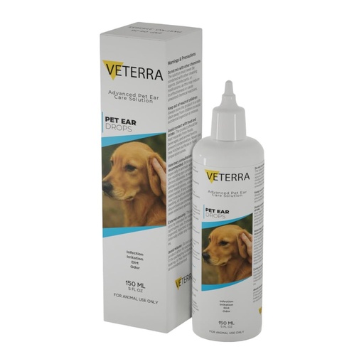 [BRSRECT3CIIQOHLD] Dog Ear Drops | Ear Cleaner for Dogs & Cats | Treats Ear Infections, Soothes Itching, Reduces Wax Buildup & Odor | Effective Relief for Ear Allergies 150 ml (5 fl oz)