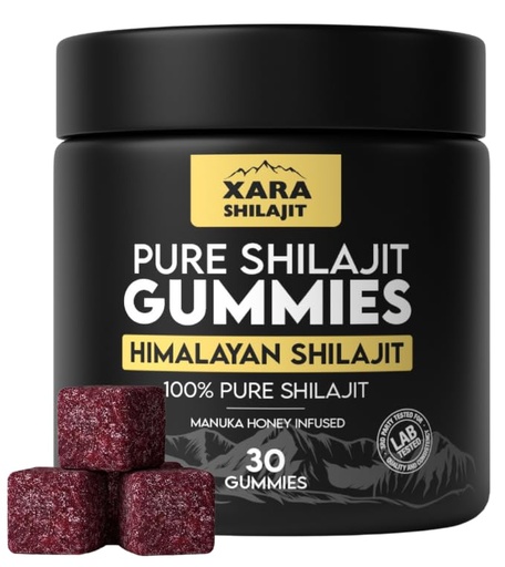 [BRSRE2Q3AUIBG2AY] Pure Himalayan Shilajit Gummies for Men, Gummies 85+ Trace Minerals & Fulvic Acivd, No Added ssugar,Natural Energy & Vitality Support