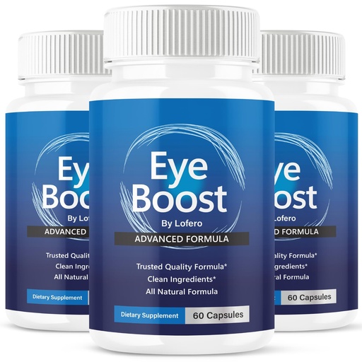 [BRSRGGQYBYNGACAZ] (3 Pack) Eye Boost Capsules, EyeBoost Premium Eye & Vision Formula Advanced All-Natural Vitamin Supplement Pills for Eye Visual Sight - Overall Wellness Support Made in USA (180 ct)