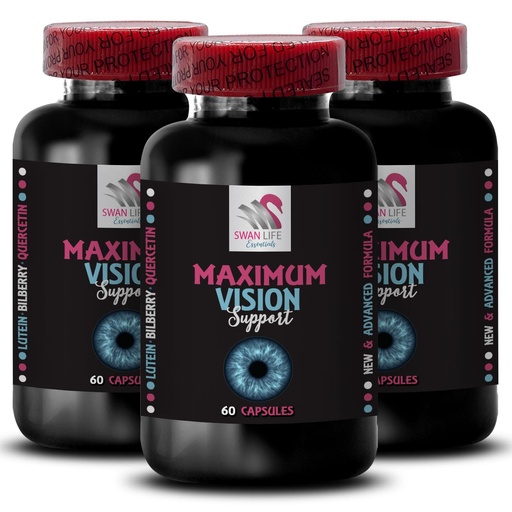[BRSRAGT7OUIBOF33] Bright sight - EYE VISION SUPPLEMENT - Eye sharpener, Vision strength, Focus clear, Visual clarity, Sharp vision, Focused view, Eye support, Visual aid, Detail booster 3 Bottle 180 Capsules