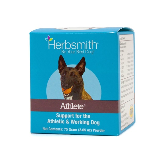 [BRSWIZ35OIEBKFT4] Herbsmith Athlete – Canine Endurance Supplement for Working and Agility Dogs – For the Canine Athlete – 75g Powder