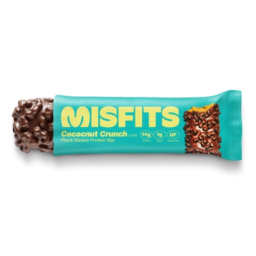 [BRSRGFQ2OEMG2DT2] Misfits Coconut Bliss Protein Bar Sgl, 1.8 OZ