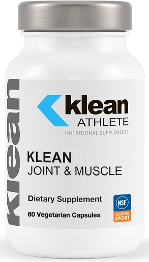 [BRSW2A35BYMQACYU] Klean Athlete Joint & Muscle | Plant-Based Formula to Support Joint Comfort and Flexibility, Muscle Recovery, and Cartilage Health | 60 Vegetarian Capsules