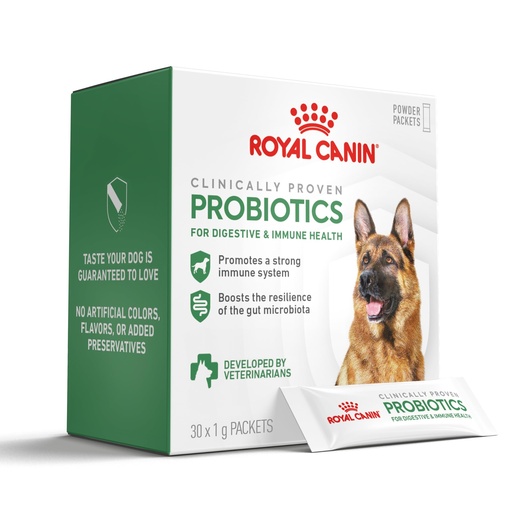 [BRSRACANPNYBSELA] Royal Canin Probiotics for Dogs Digestive and Immune Health Powder Supplement for Dogs of All Ages, 30 Count
