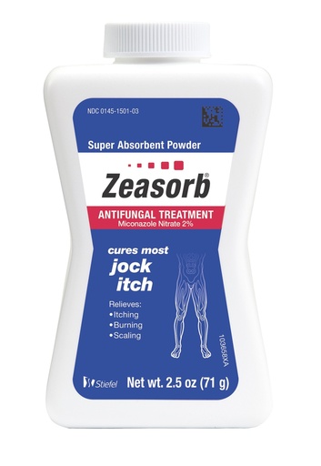[BRSWIYAAC56BUHAZ] Zeasorb Treatment Powder, Jock Itch, 2.5 Ounce (Pack of 2)