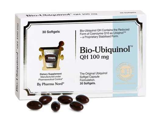 [BRSWYZDQCMMWCCT3] Pharma Nord – CoQ10 Ubiquinol 100 mg • Powerful Antioxidant for Heart Health • Mitochondrial Energy • Fertility Support • High Quality Supplement • Gluten-Free, Non-GMO, 30 Softgels