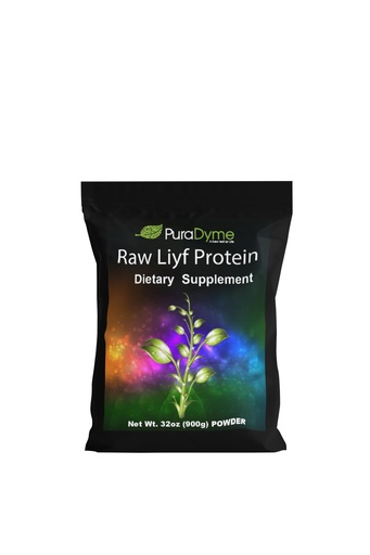 [BRSWGEANCN7GKCY4] PuraDyme Raw Liyf Protein Natural 900g Powder