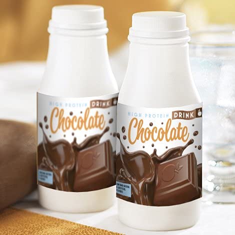 [BRSW2GQ6PIAWK3D2] Nutmeg State Nutrition - Ready to Shake - Instant Drink Bottles, High Protein, Low Calorie, Low Carb Diet Beverage, Keto Friendly, Ideal Protein Compatible (Chocolate, 6 Bottles)