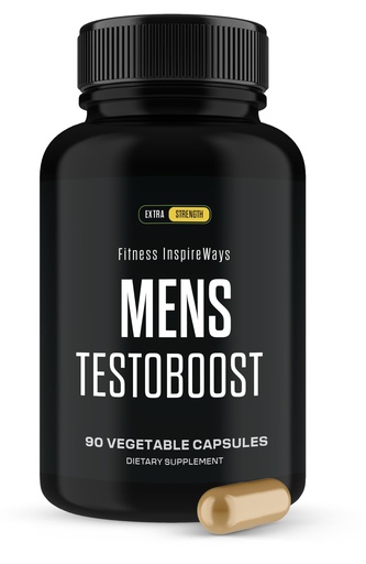 [BRSREAQTCV5QKGTK] Mens Testboost Max Pills, Mens Testboost for Strength and Stamina, Testoboost Support Increase Energy (Single Pack, 90 Capsules)